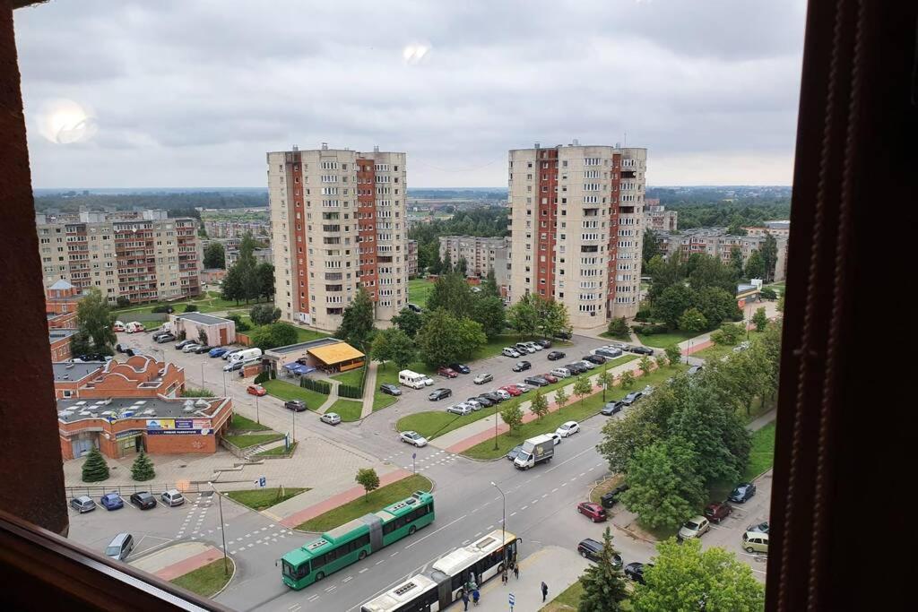 2 Bedroom 80 sqm flat in Šiauliai-in 14 floor Exterior foto