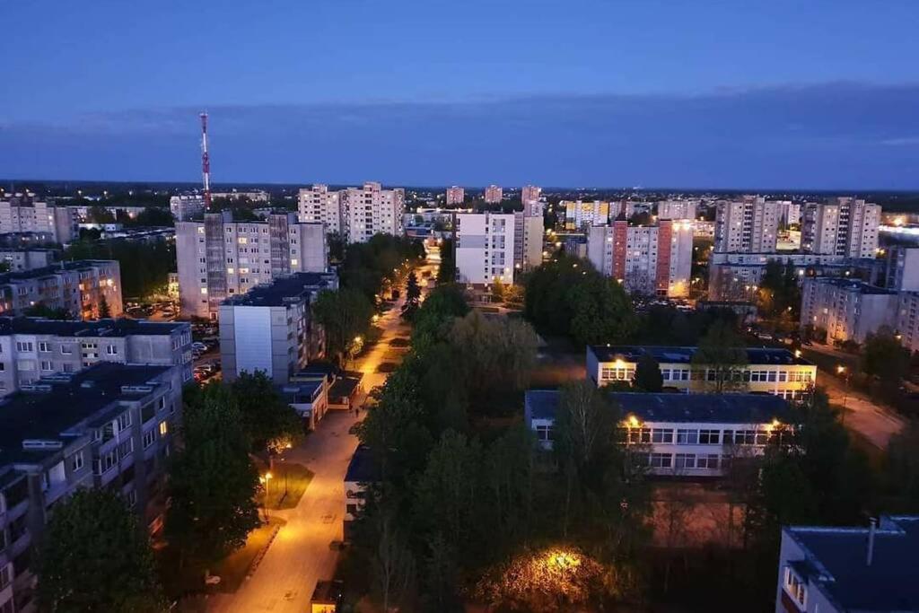 2 Bedroom 80 sqm flat in Šiauliai-in 14 floor Exterior foto
