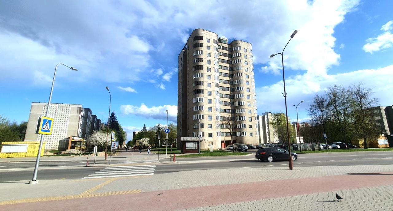 2 Bedroom 80 sqm flat in Šiauliai-in 14 floor Exterior foto
