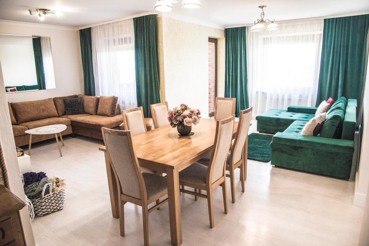 2 Bedroom 80 sqm flat in Šiauliai-in 14 floor Exterior foto